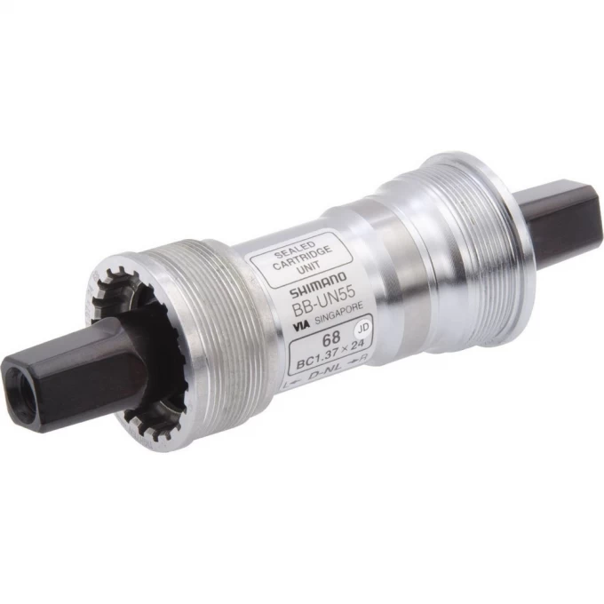 Каретка SHIMANO UN55, 70/107мм, Б/БОЛТОВ EBBUN55I07 Каретка SHIMANO UN55, 70/107мм, Б/БОЛТОВ EBBUN55I07