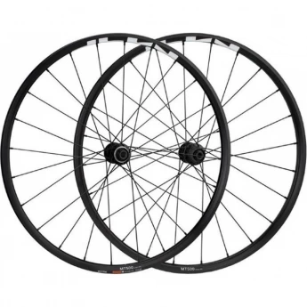 Комплект колес SHIMANO MT-500, ПЕРЕДН. И ЗАДН., F:15/R12ММ E-THRU, 29", ДЛЯ 11СК., C.LOCK, OLD 100/142