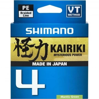 Леска плетёная SHIMANO KAIRIKI 4 PE 150 м разноцветная 0.215 мм 16.7 кг