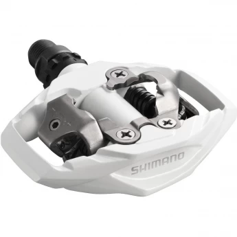 Педали SHIMANO, M530, SPD, с шипами, белый