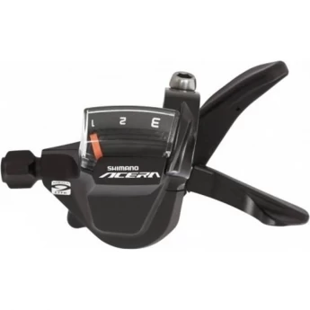 Шифтер SHIMANO ACERA, M3000, левый, 3 скорости, трос 1800мм