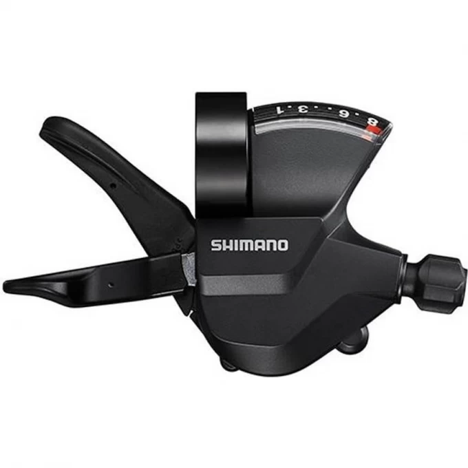 Шифтер SHIMANO ALTUS, M315, правый, 7 скоростей, трос 2050 мм ESLM3157RA Шифтер SHIMANO ALTUS, M315, правый, 7 скоростей, трос 2050 мм ESLM3157RA