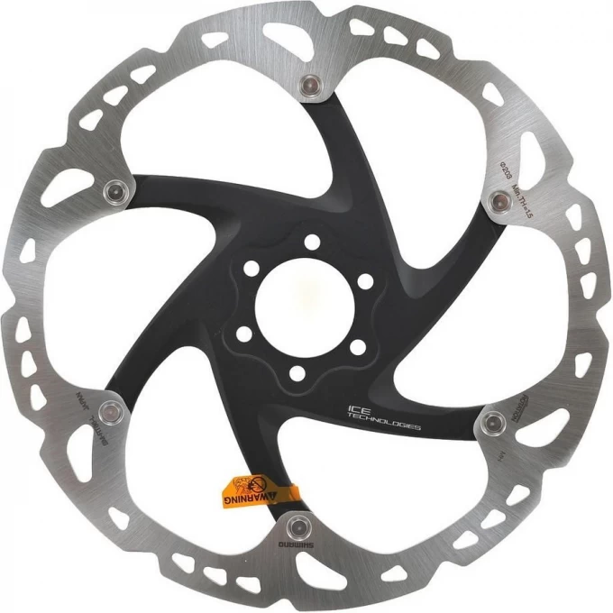 Тормозной диск SHIMANO XT, RT86, 203 мм, 6-болтов ISMRT86L2